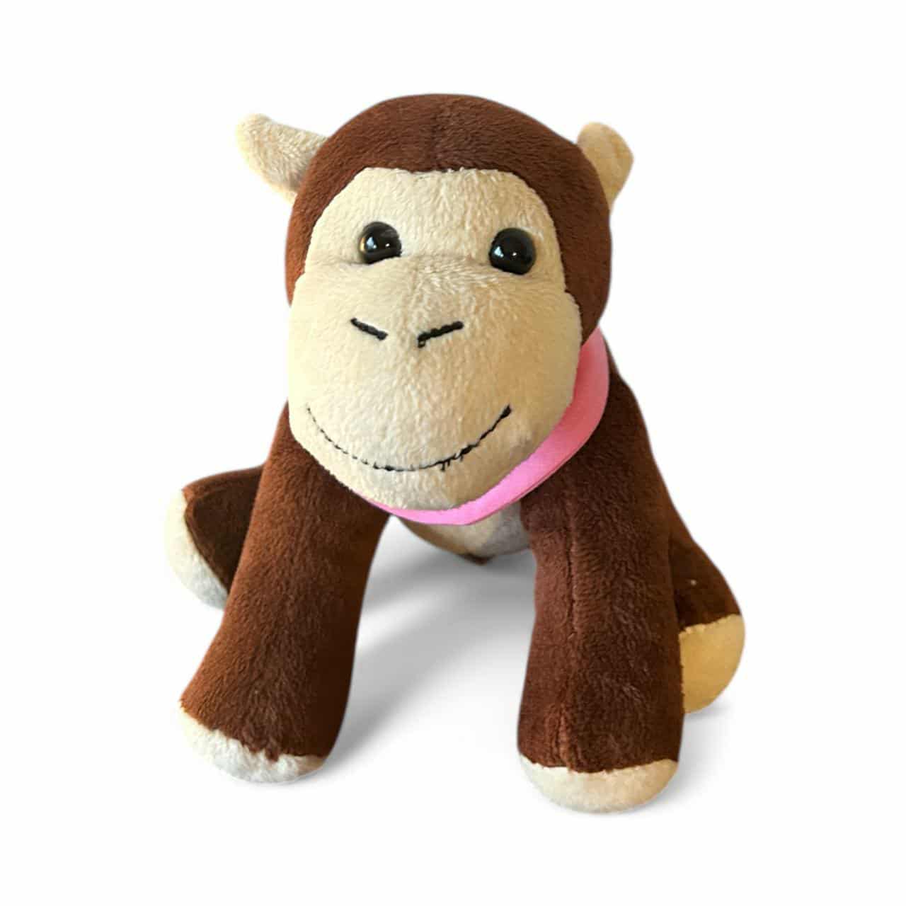 Charly das Äffchen - personalisiertes Kuscheltier mit Namenshalstuch in unterschiedlichen Designs