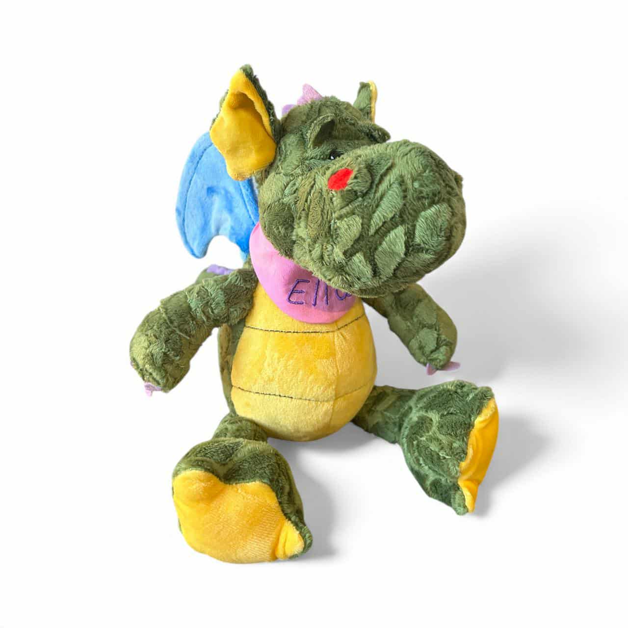 Drago der Drache - personalisiertes Kuscheltier mit Namenshalstuch in unterschiedlichen Designs