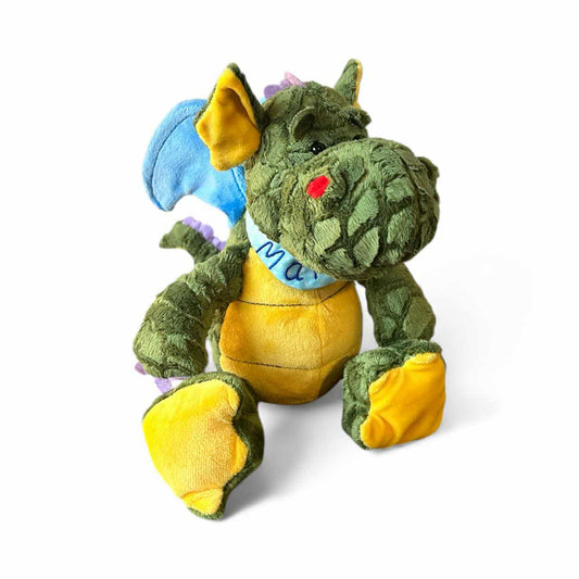 Drago der Drache - personalisiertes Kuscheltier mit Namenshalstuch in unterschiedlichen Designs