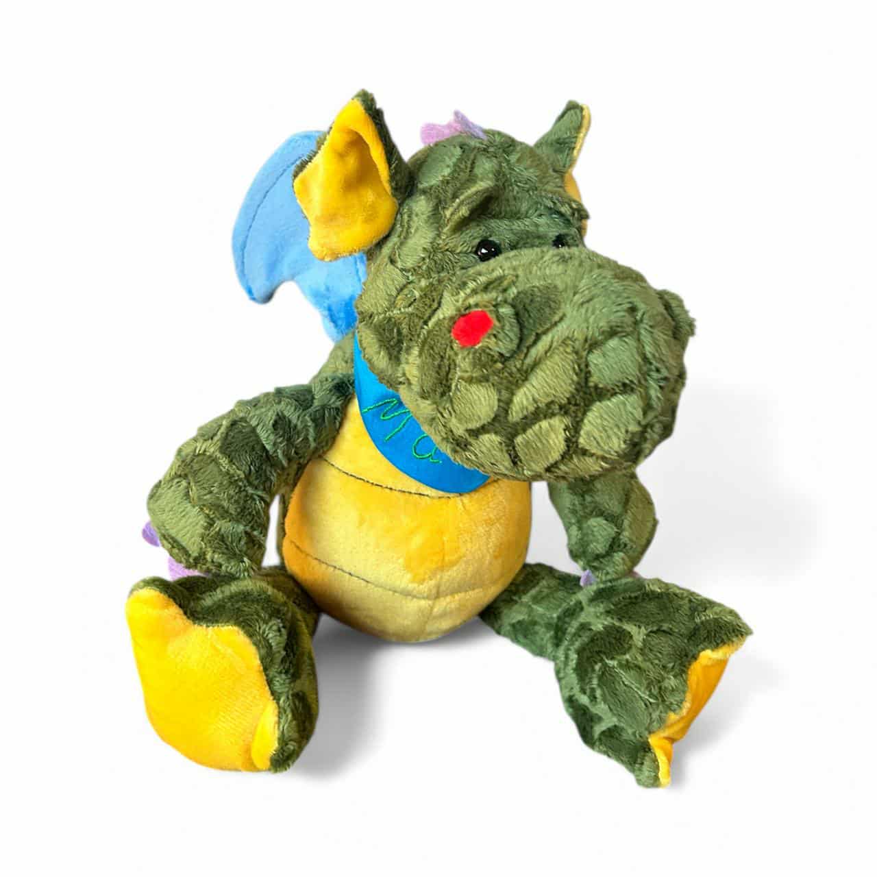 Drago der Drache - personalisiertes Kuscheltier mit Namenshalstuch in unterschiedlichen Designs
